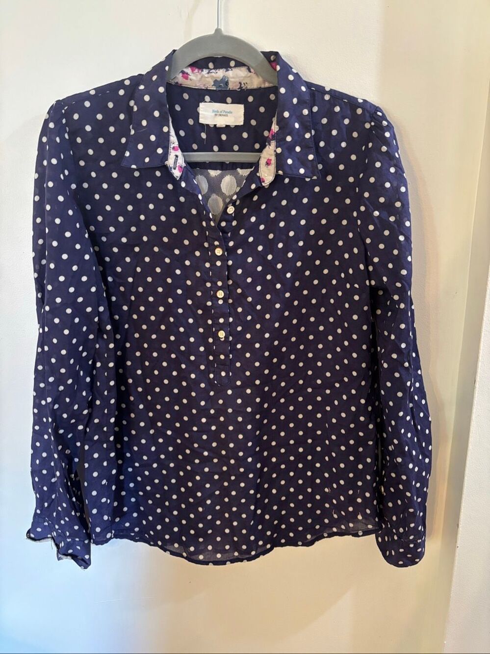 Trovata Birds of Paradise Button Down Shirt